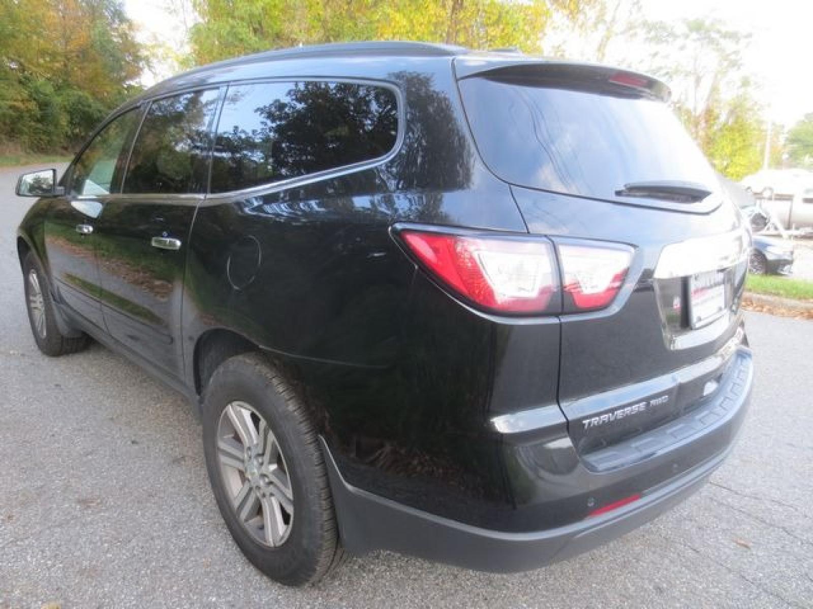 2017 Black /Black Chevrolet Traverse LT (1GNKVGKD8HJ) with an 3.6L V6 engine, 6A transmission, located at 270 US Route 6, Mahopac, NY, 10541, (845) 621-0895, 41.349022, -73.755280 - Photo #4