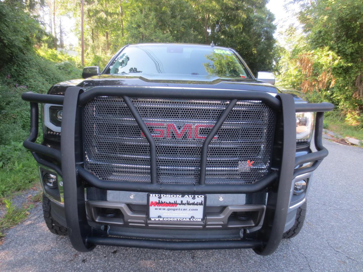 2014 Gray /Tan GMC Sierra 1500 SLT Crew Cab 4WD (3GTU2VEC8EG) with an 5.3L V8 OHV 16V engine, 6-Speed Automatic transmission, located at 270 US Route 6, Mahopac, NY, 10541, (845) 621-0895, 41.349022, -73.755280 - Photo#2