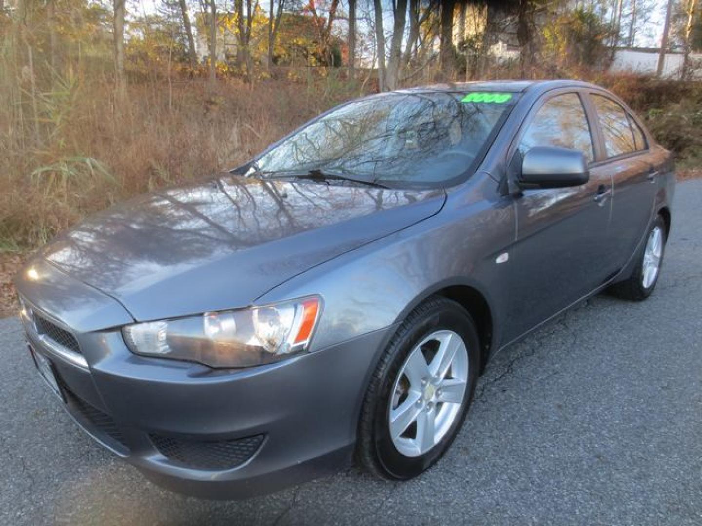 2008 Gray /Black Mitsubishi Lancer DE (JA3AU26U88U) with an 2.0L L4 SOHC 16V engine, 5spd Manual transmission, located at 270 US Route 6, Mahopac, NY, 10541, (845) 621-0895, 41.349022, -73.755280 - Photo#0