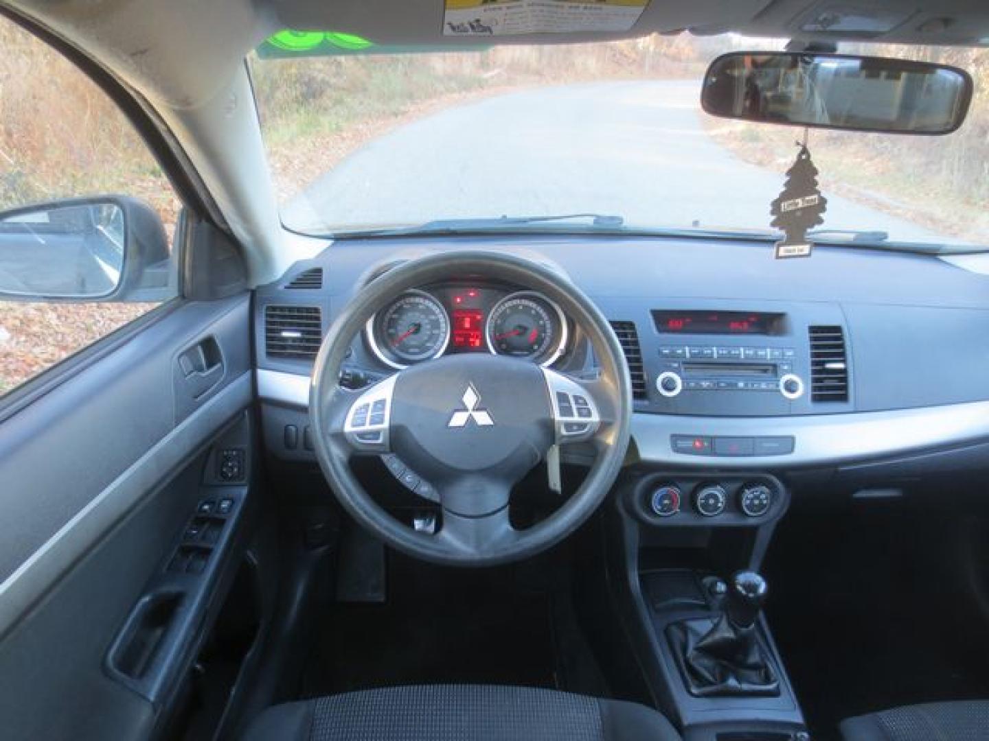 2008 Gray /Black Mitsubishi Lancer DE (JA3AU26U88U) with an 2.0L L4 SOHC 16V engine, 5spd Manual transmission, located at 270 US Route 6, Mahopac, NY, 10541, (845) 621-0895, 41.349022, -73.755280 - Photo#8