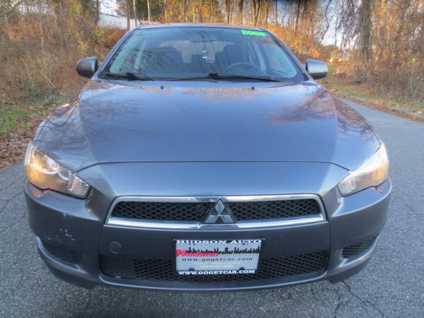 2008 Gray /Black Mitsubishi Lancer DE (JA3AU26U88U) with an 2.0L L4 SOHC 16V engine, 5spd Manual transmission, located at 270 US Route 6, Mahopac, NY, 10541, (845) 621-0895, 41.349022, -73.755280 - Photo#2