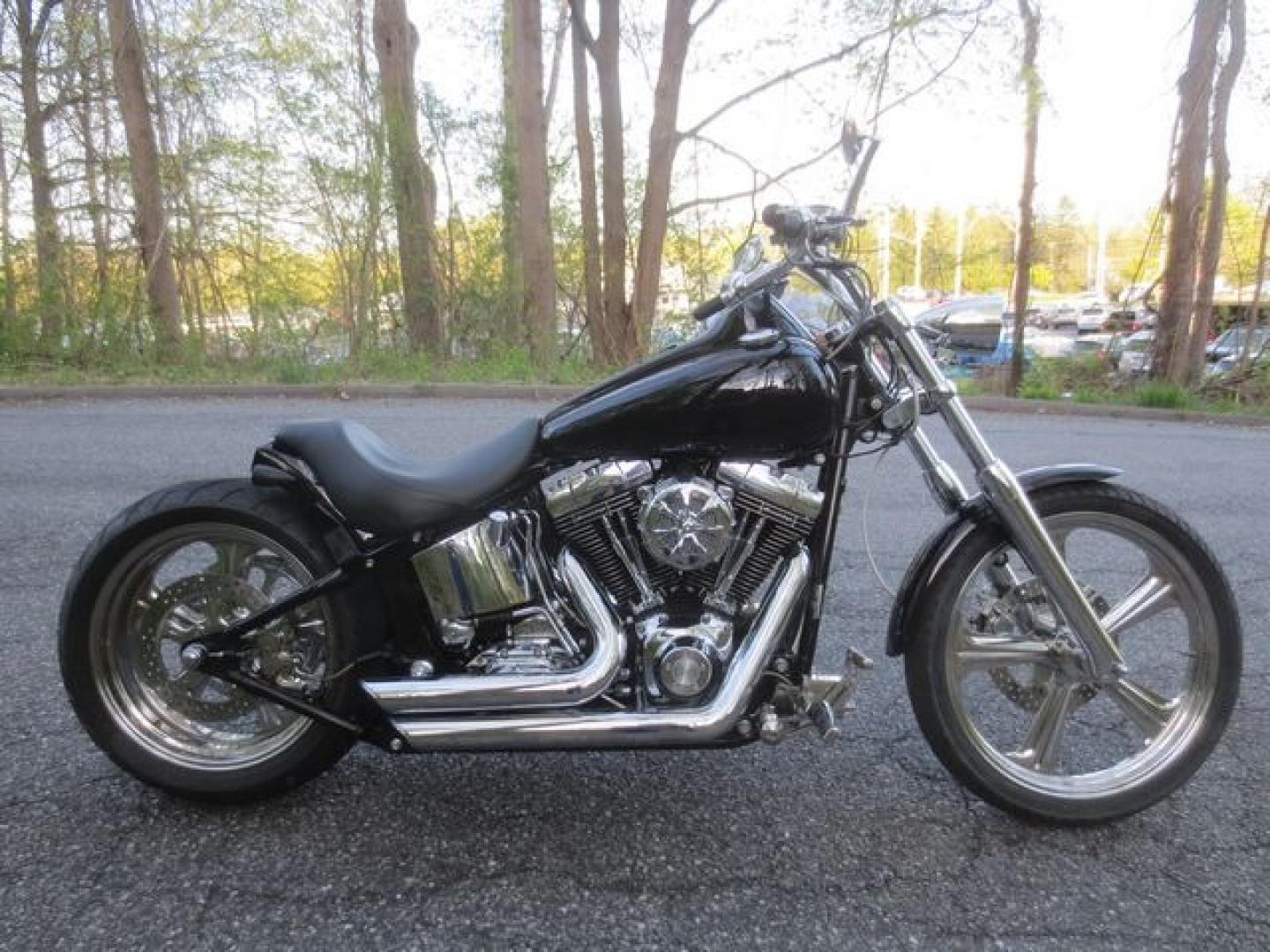 2002 Black (1HD1JBB182Y) with an 2 CYLINDER TWIN CAM S&S PORTED engine, 6 SPEED BAKER transmission, located at 270 US Route 6, Mahopac, NY, 10541, (845) 621-0895, 41.349022, -73.755280 - Photo#13