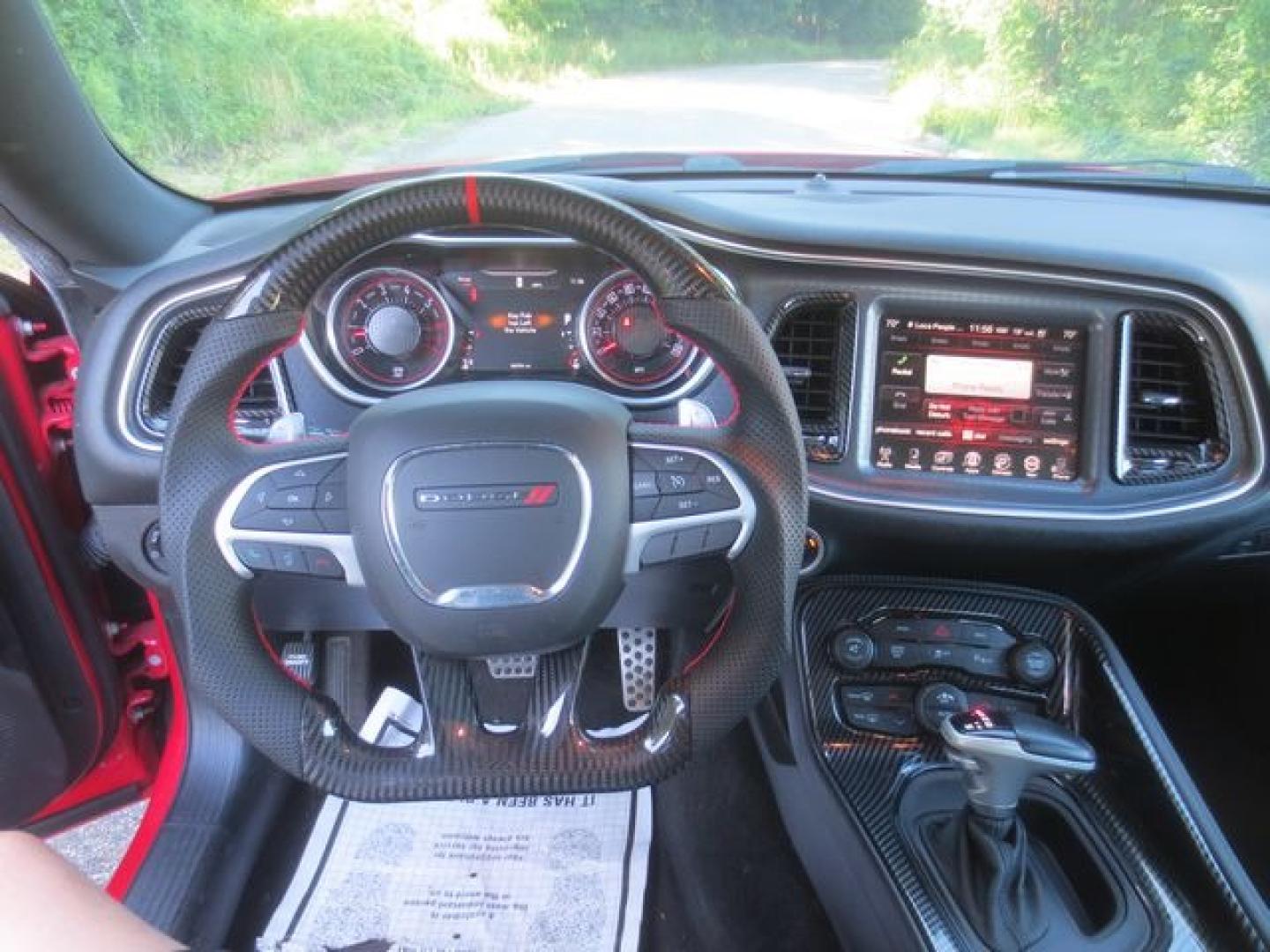 2016 Red /Black Dodge Challenger R/T SCAT PACK (2C3CDZFJ6GH) with an 6.4liter V8 OHV engine, Automatic 8speed transmission, located at 270 US Route 6, Mahopac, NY, 10541, (845) 621-0895, 41.349022, -73.755280 - Photo#9