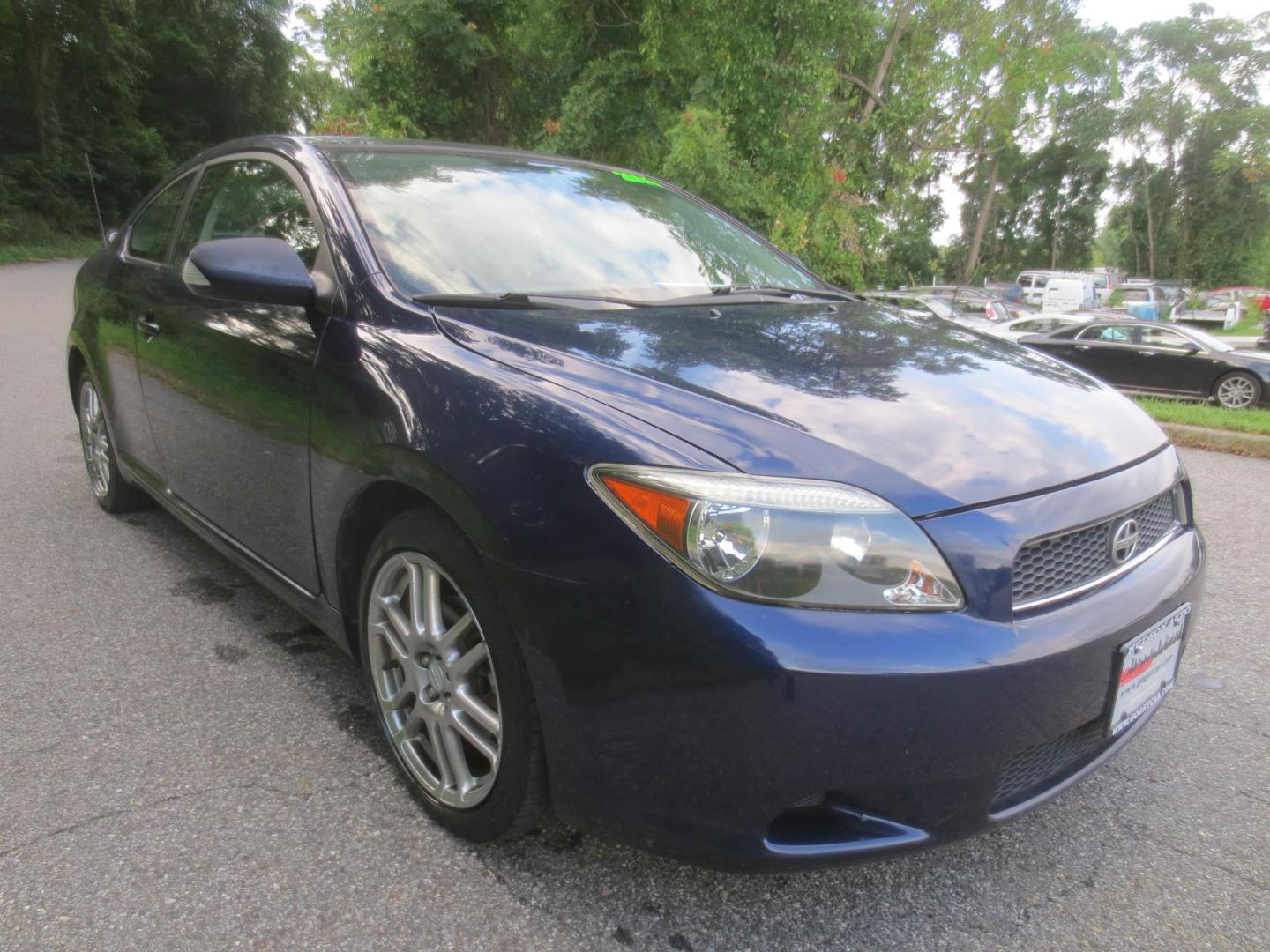 2006 Blue /Black Scion tC Sport Coupe (JTKDE177660) with an 2.4L L4 DOHC 16V engine, 5speed manual transmission, located at 270 US Route 6, Mahopac, NY, 10541, (845) 621-0895, 41.349022, -73.755280 - Photo#1