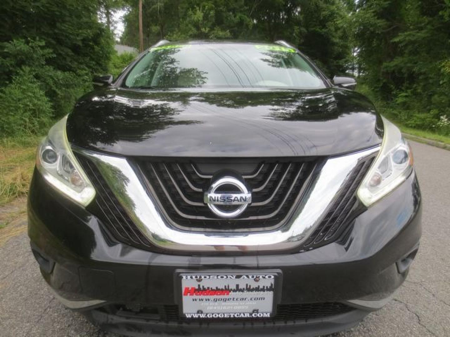 2015 Black /Beige Nissan Murano Platinum (5N1AZ2MH2FN) with an 3.5L V6 DOHC 24V engine, Continuously Variable Transmission transmission, located at 270 US Route 6, Mahopac, NY, 10541, (845) 621-0895, 41.349022, -73.755280 - Photo#2