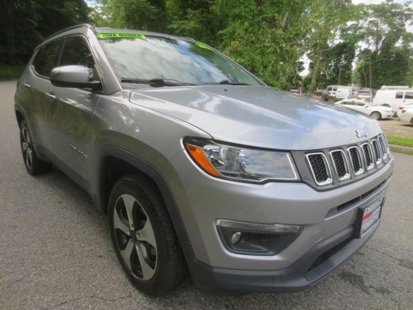 2018 Gray /Black Jeep Compass Sport 4WD (3C4NJDBB9JT) with an 2.4L L4 DOHC 16V engine, Automatic transmission, located at 270 US Route 6, Mahopac, NY, 10541, (845) 621-0895, 41.349022, -73.755280 - Photo#1