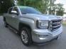 2018 Silver /Black GMC Sierra 1500 SLT Crew Cab Short Box 4WD (3GTU2NEC9JG) with an 5.3L V8 OHV 16V engine, Automatic transmission, located at 270 US Route 6, Mahopac, NY, 10541, (845) 621-0895, 41.349022, -73.755280 - Photo#1