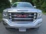 2018 Silver /Black GMC Sierra 1500 SLT Crew Cab Short Box 4WD (3GTU2NEC9JG) with an 5.3L V8 OHV 16V engine, Automatic transmission, located at 270 US Route 6, Mahopac, NY, 10541, (845) 621-0895, 41.349022, -73.755280 - Photo#2