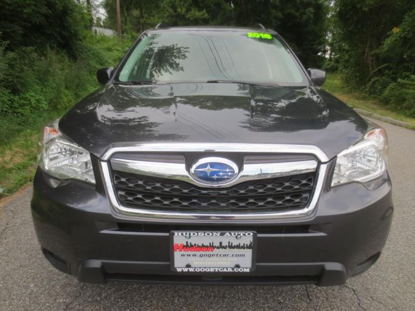 2016 Gray /Gray Subaru Forester Premium (JF2SJADC0GH) with an 2.5L 4cyl engine, Automatic transmission, located at 270 US Route 6, Mahopac, NY, 10541, (845) 621-0895, 41.349022, -73.755280 - Photo#2