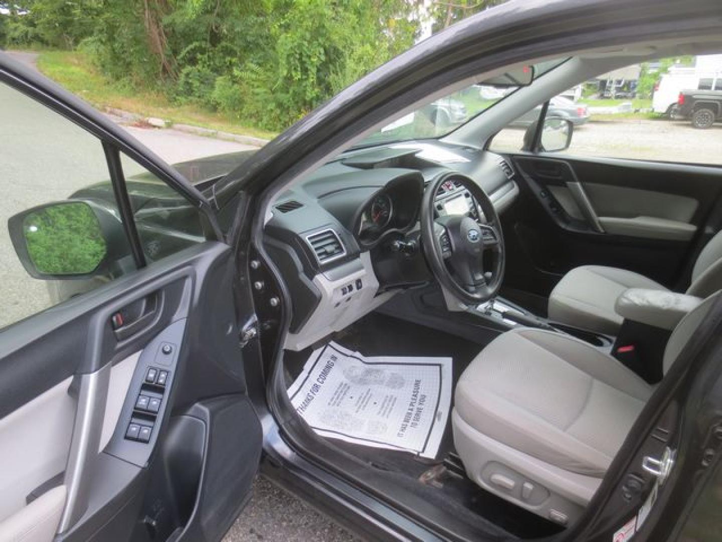 2016 Gray /Gray Subaru Forester Premium (JF2SJADC0GH) with an 2.5L 4cyl engine, Automatic transmission, located at 270 US Route 6, Mahopac, NY, 10541, (845) 621-0895, 41.349022, -73.755280 - Photo#6