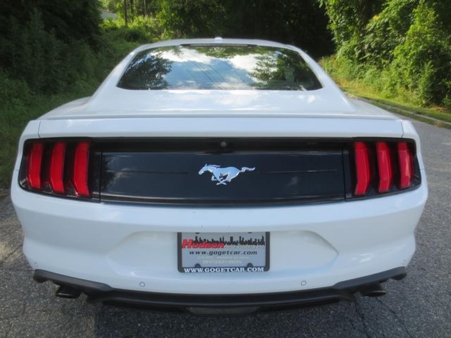 2018 White /Red Ford Mustang ECOBOOST (1FA6P8TH6J5) with an 2.3l 4cyl TURBO engine, Automatic transmission, located at 270 US Route 6, Mahopac, NY, 10541, (845) 621-0895, 41.349022, -73.755280 - Photo#5