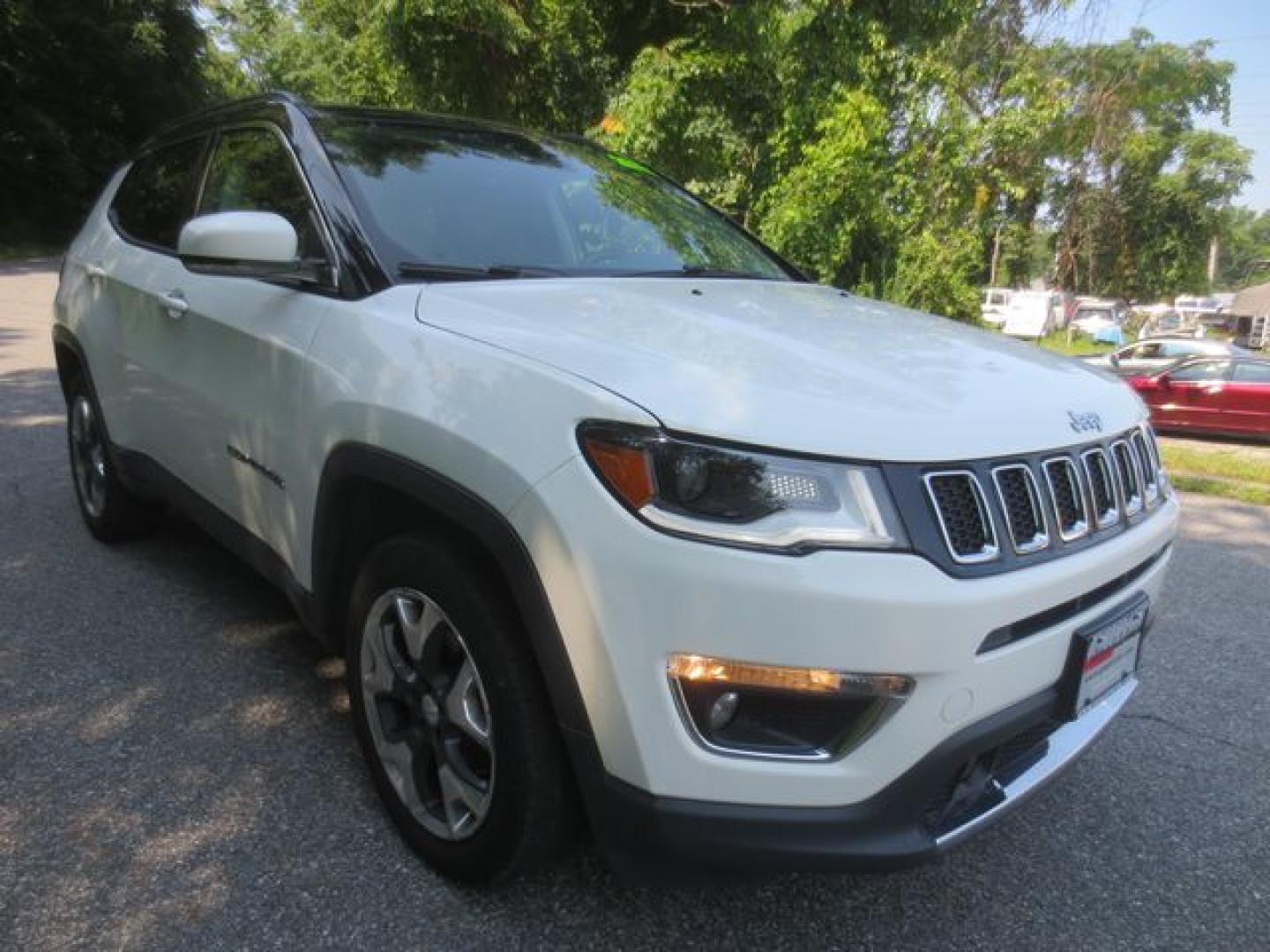 2018 /Black Jeep Compass Limited (3C4NJDCB3JT) with an 2.4L L4 DOHC 16V engine, Automatic transmission, located at 270 US Route 6, Mahopac, NY, 10541, (845) 621-0895, 41.349022, -73.755280 - Photo#1