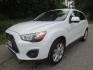 2015 White /Black Mitsubishi Outlander Sport ES (4A4AR3AW4FE) with an 2.4L L4 DOHC 16V engine, Automatic transmission, located at 270 US Route 6, Mahopac, NY, 10541, (845) 621-0895, 41.349022, -73.755280 - Photo#0