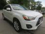 2015 White /Black Mitsubishi Outlander Sport ES (4A4AR3AW4FE) with an 2.4L L4 DOHC 16V engine, Automatic transmission, located at 270 US Route 6, Mahopac, NY, 10541, (845) 621-0895, 41.349022, -73.755280 - Photo#1