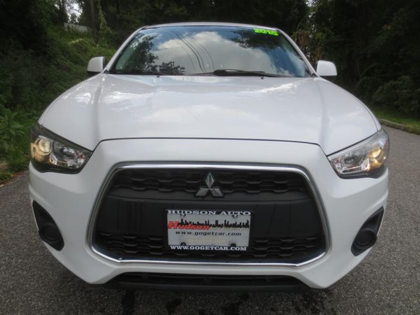 2015 White /Black Mitsubishi Outlander Sport ES (4A4AR3AW4FE) with an 2.4L L4 DOHC 16V engine, Automatic transmission, located at 270 US Route 6, Mahopac, NY, 10541, (845) 621-0895, 41.349022, -73.755280 - Photo#2