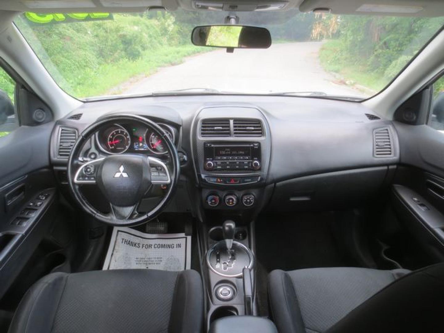 2015 White /Black Mitsubishi Outlander Sport ES (4A4AR3AW4FE) with an 2.4L L4 DOHC 16V engine, Automatic transmission, located at 270 US Route 6, Mahopac, NY, 10541, (845) 621-0895, 41.349022, -73.755280 - Photo#7