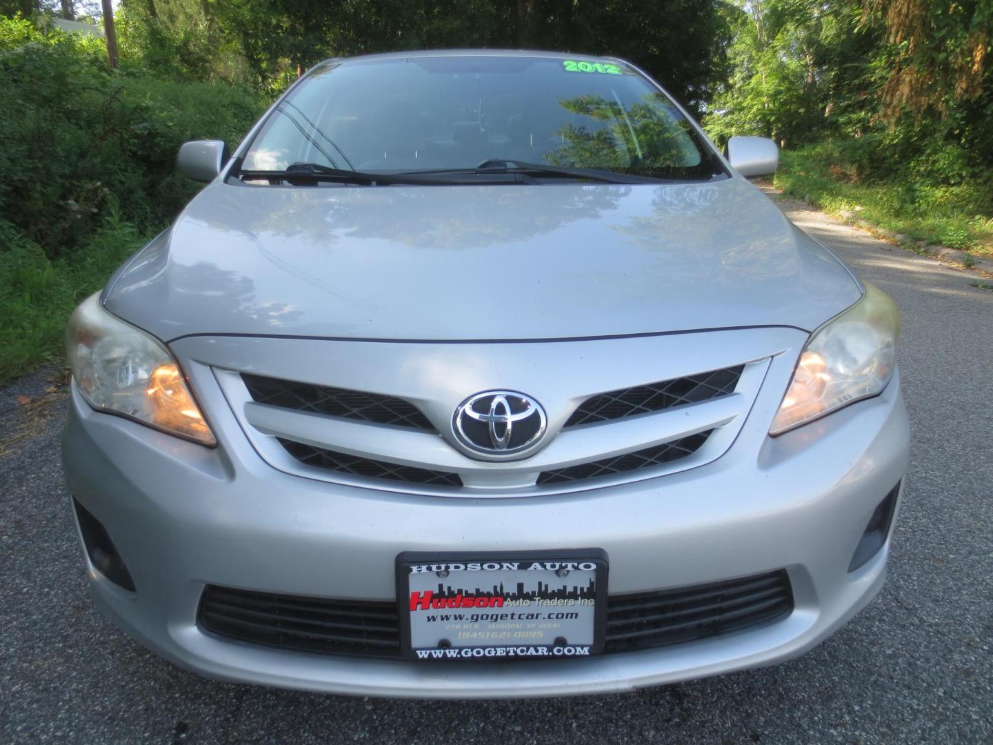 2012 Silver /Gray Toyota Corolla LE (2T1BU4EE8CC) with an 1.8L L4 DOHC 16V engine, Automatic transmission, located at 270 US Route 6, Mahopac, NY, 10541, (845) 621-0895, 41.349022, -73.755280 - Photo#1