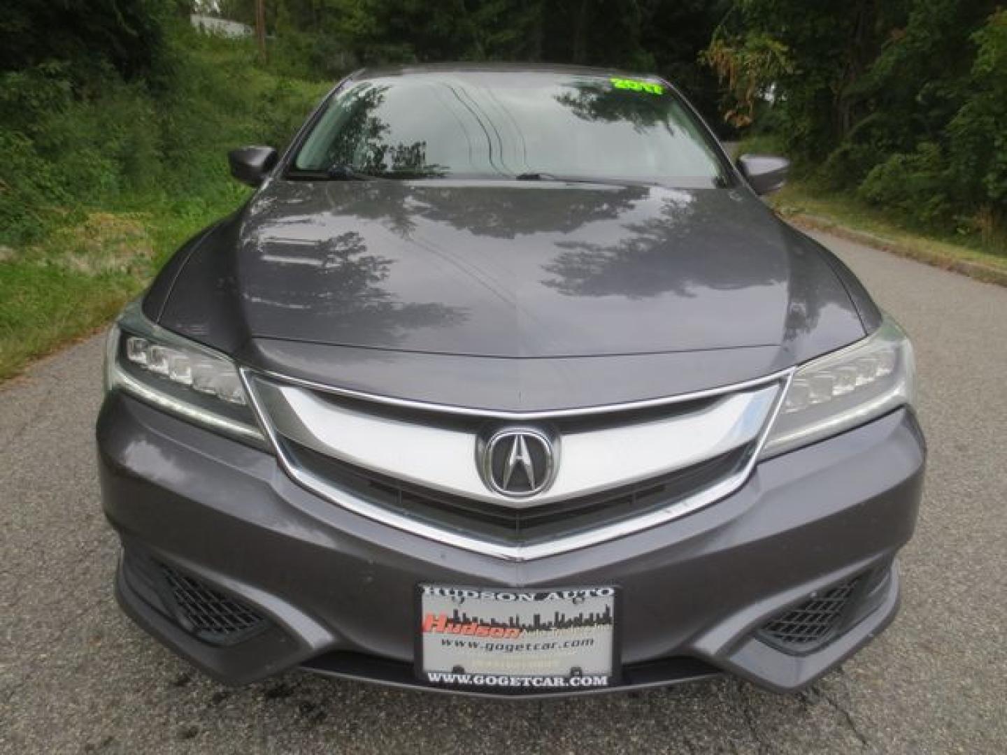 2017 Gray /Black Acura ILX AcuraWatch Plus Package (19UDE2F30HA) with an 2.0L L4 16V DOHC engine, Automatic transmission, located at 270 US Route 6, Mahopac, NY, 10541, (845) 621-0895, 41.349022, -73.755280 - Photo#2