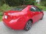 2018 Red /Black Toyota Corolla SE (2T1BURHE5JC) with an 1.8L L4 DOHC 16V engine, Automatic transmission, located at 270 US Route 6, Mahopac, NY, 10541, (845) 621-0895, 41.349022, -73.755280 - Photo#3