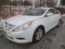 2012 White /Beige Hyundai Sonata GLS (5NPEB4AC5CH) with an 2.4L L4 DOHC 16V engine, Automatic transmission, located at 270 US Route 6, Mahopac, NY, 10541, (845) 621-0895, 41.349022, -73.755280 - Photo#0