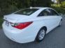 2012 White /Beige Hyundai Sonata GLS (5NPEB4AC5CH) with an 2.4L L4 DOHC 16V engine, Automatic transmission, located at 270 US Route 6, Mahopac, NY, 10541, (845) 621-0895, 41.349022, -73.755280 - Photo#3