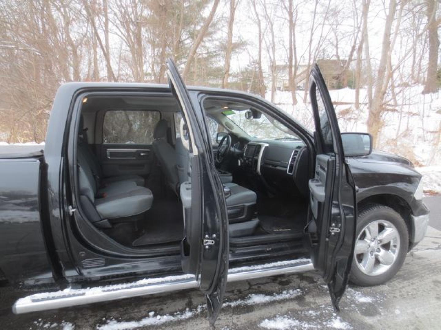 2017 Black /Black RAM 1500 BIG HORN SWB 4WD (1C6RR7LG0HS) with an 3.6L V6 DOHC 24V FFV engine, Automatic transmission, located at 270 US Route 6, Mahopac, NY, 10541, (845) 621-0895, 41.349022, -73.755280 - Photo#10