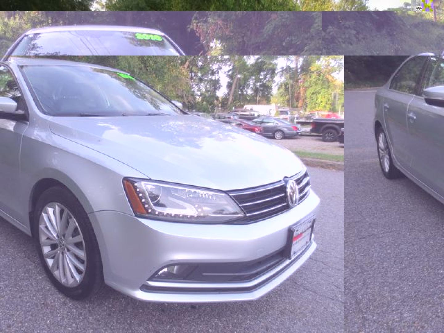 2016 Silver /Black Volkswagen Jetta SEL (3VWL17AJXGM) with an 1.8L L4 DOHC 20V engine, Automatic transmission, located at 270 US Route 6, Mahopac, NY, 10541, (845) 621-0895, 41.349022, -73.755280 - Photo#1