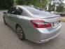 2017 Gray /Black Honda Accord Hybrid EX-L (JHMCR6F56HC) with an 2.0L L4 DOHC 16V HYBRID engine, Automatic transmission, located at 270 US Route 6, Mahopac, NY, 10541, (845) 621-0895, 41.349022, -73.755280 - Photo#4