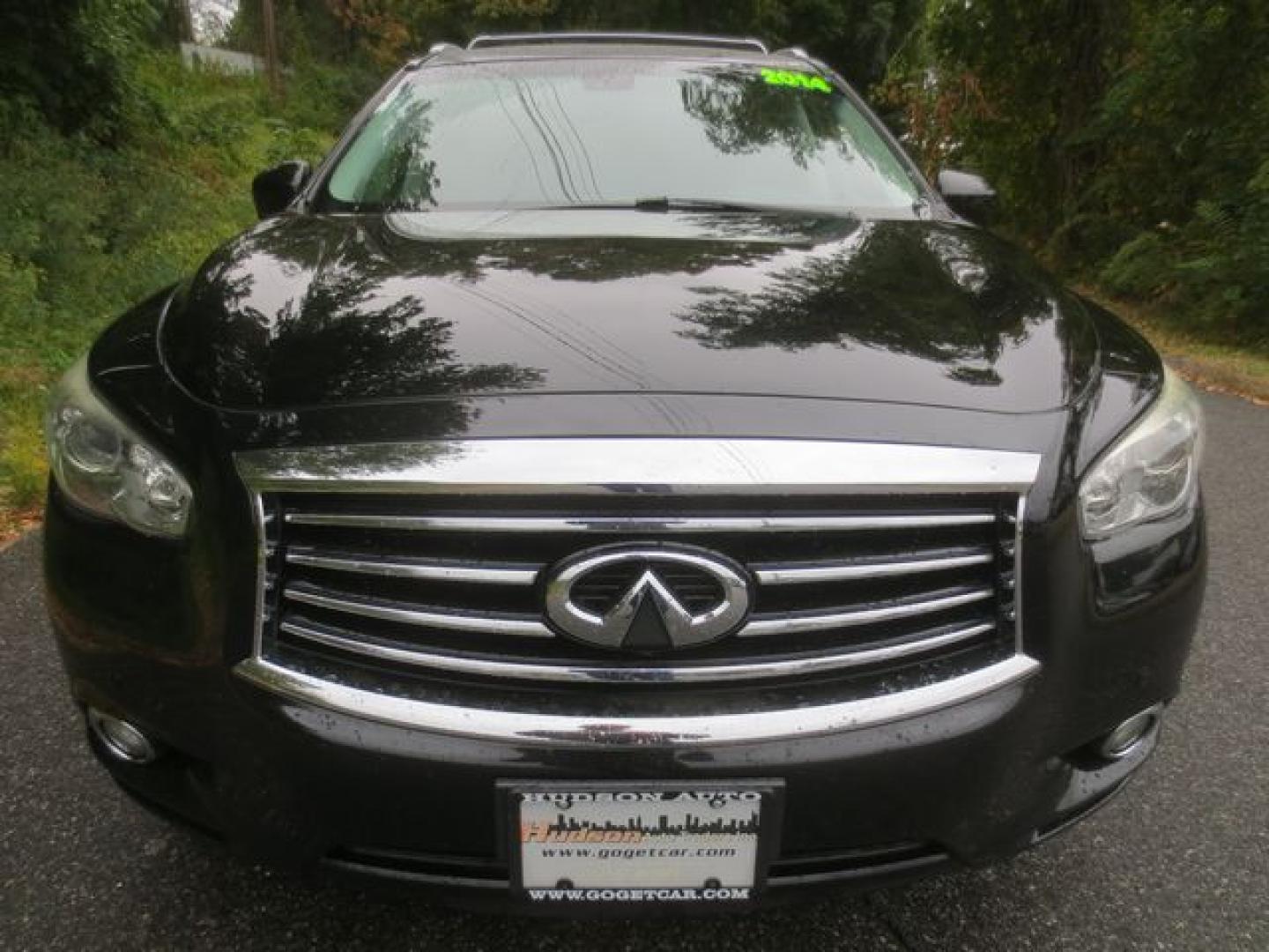 2014 Black /Black Infiniti JX Base AWD (5N1AL0MM0EC) with an 3.5L V6 DOHC 24V engine, Continuously Variable Transmission transmission, located at 270 US Route 6, Mahopac, NY, 10541, (845) 621-0895, 41.349022, -73.755280 - Photo#2