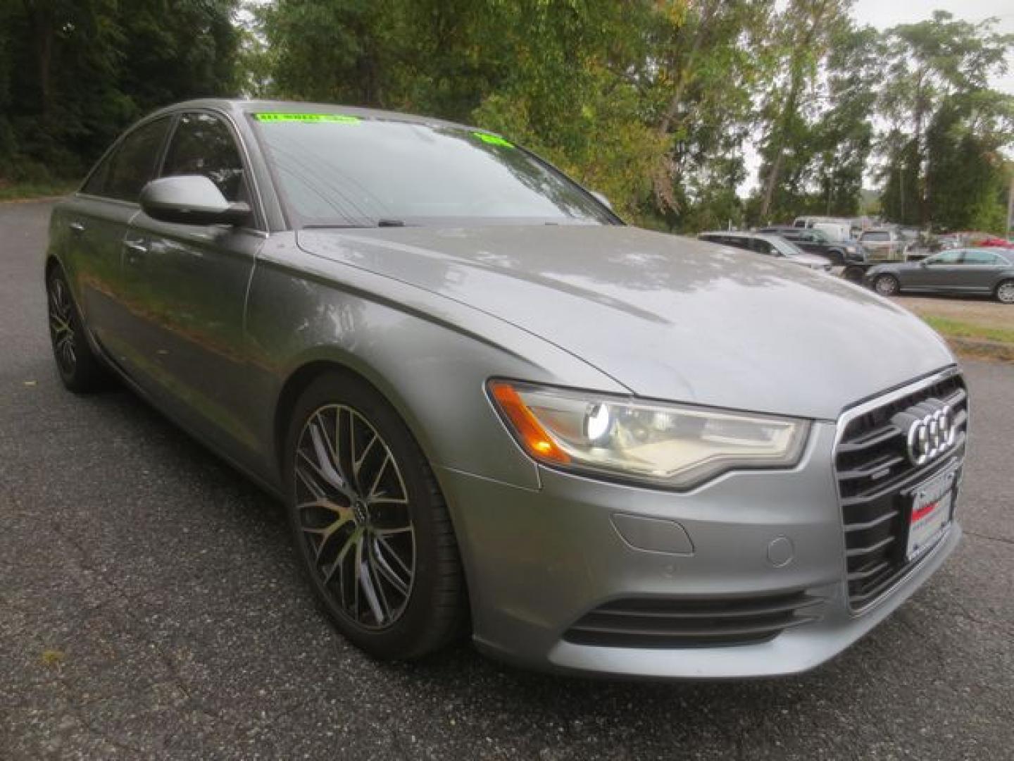 2015 Gray /Black Audi A6 2.0T Premium Plus (WAUGFAFC6FN) with an 2.0L L4 DOHC 16V engine, Automatic transmission, located at 270 US Route 6, Mahopac, NY, 10541, (845) 621-0895, 41.349022, -73.755280 - Photo#1