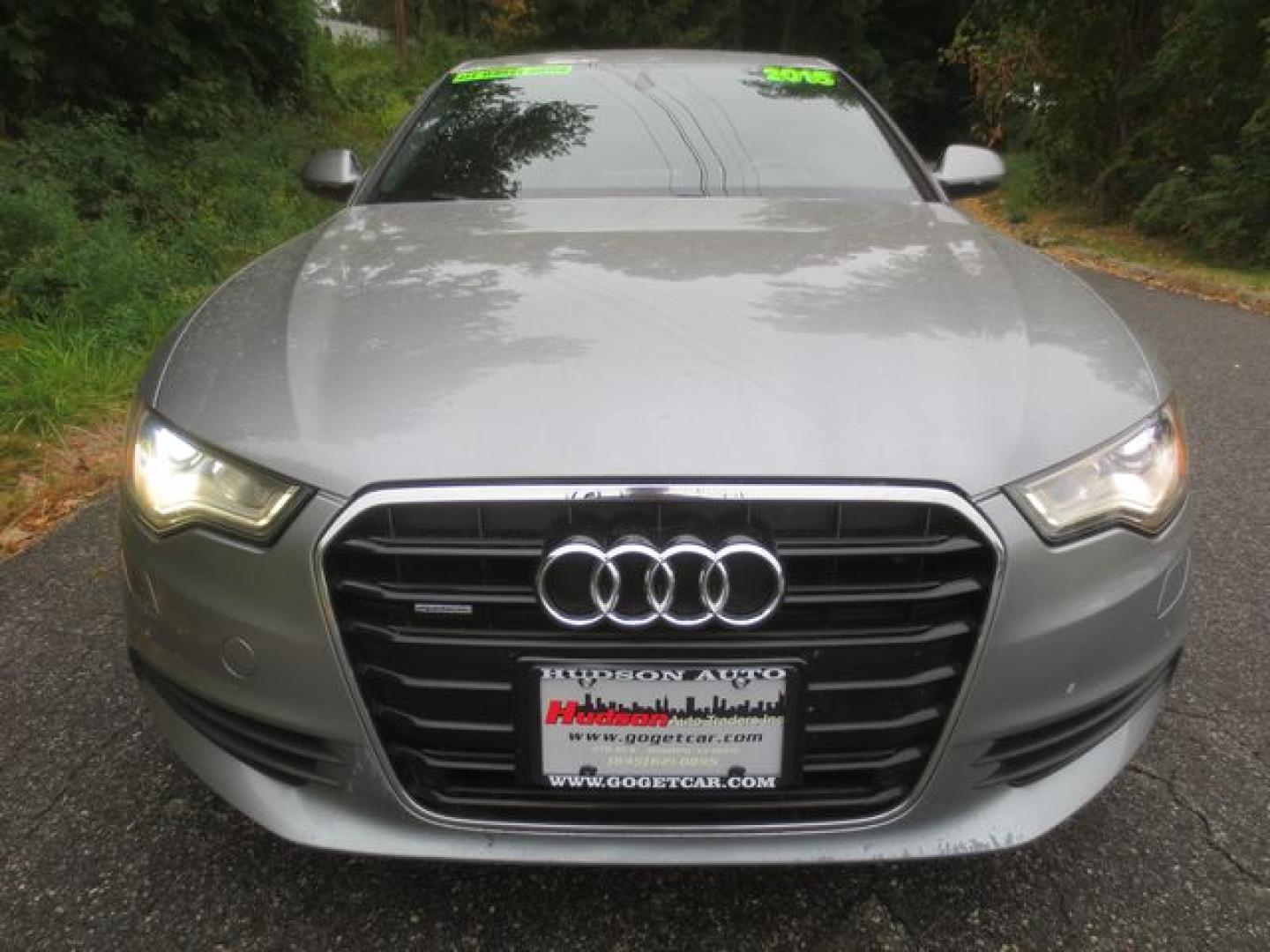 2015 Gray /Black Audi A6 2.0T Premium Plus (WAUGFAFC6FN) with an 2.0L L4 DOHC 16V engine, Automatic transmission, located at 270 US Route 6, Mahopac, NY, 10541, (845) 621-0895, 41.349022, -73.755280 - Photo#2