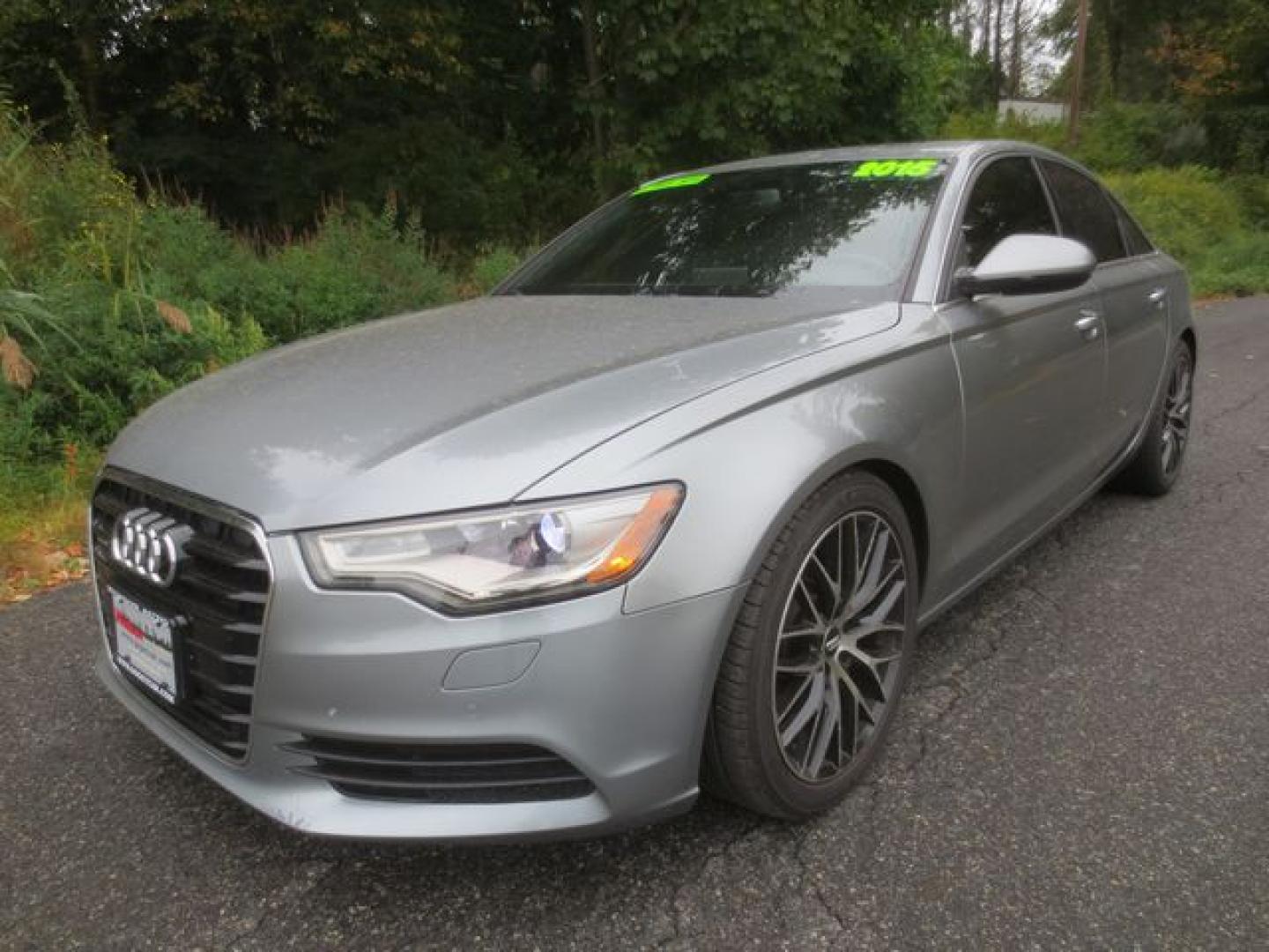 2015 Gray /Black Audi A6 2.0T Premium Plus (WAUGFAFC6FN) with an 2.0L L4 DOHC 16V engine, Automatic transmission, located at 270 US Route 6, Mahopac, NY, 10541, (845) 621-0895, 41.349022, -73.755280 - Photo#0