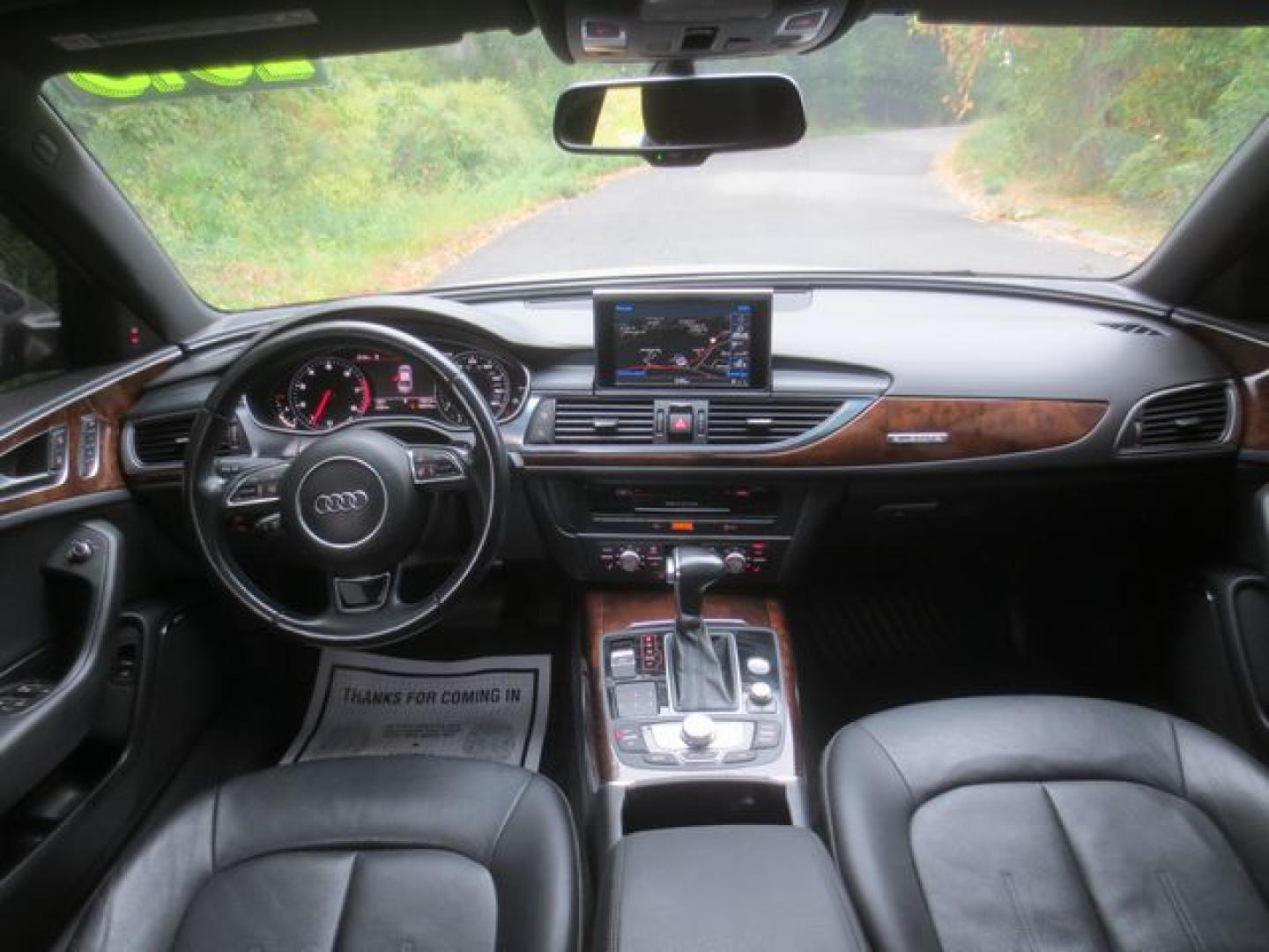 2015 Gray /Black Audi A6 2.0T Premium Plus (WAUGFAFC6FN) with an 2.0L L4 DOHC 16V engine, Automatic transmission, located at 270 US Route 6, Mahopac, NY, 10541, (845) 621-0895, 41.349022, -73.755280 - Photo#7