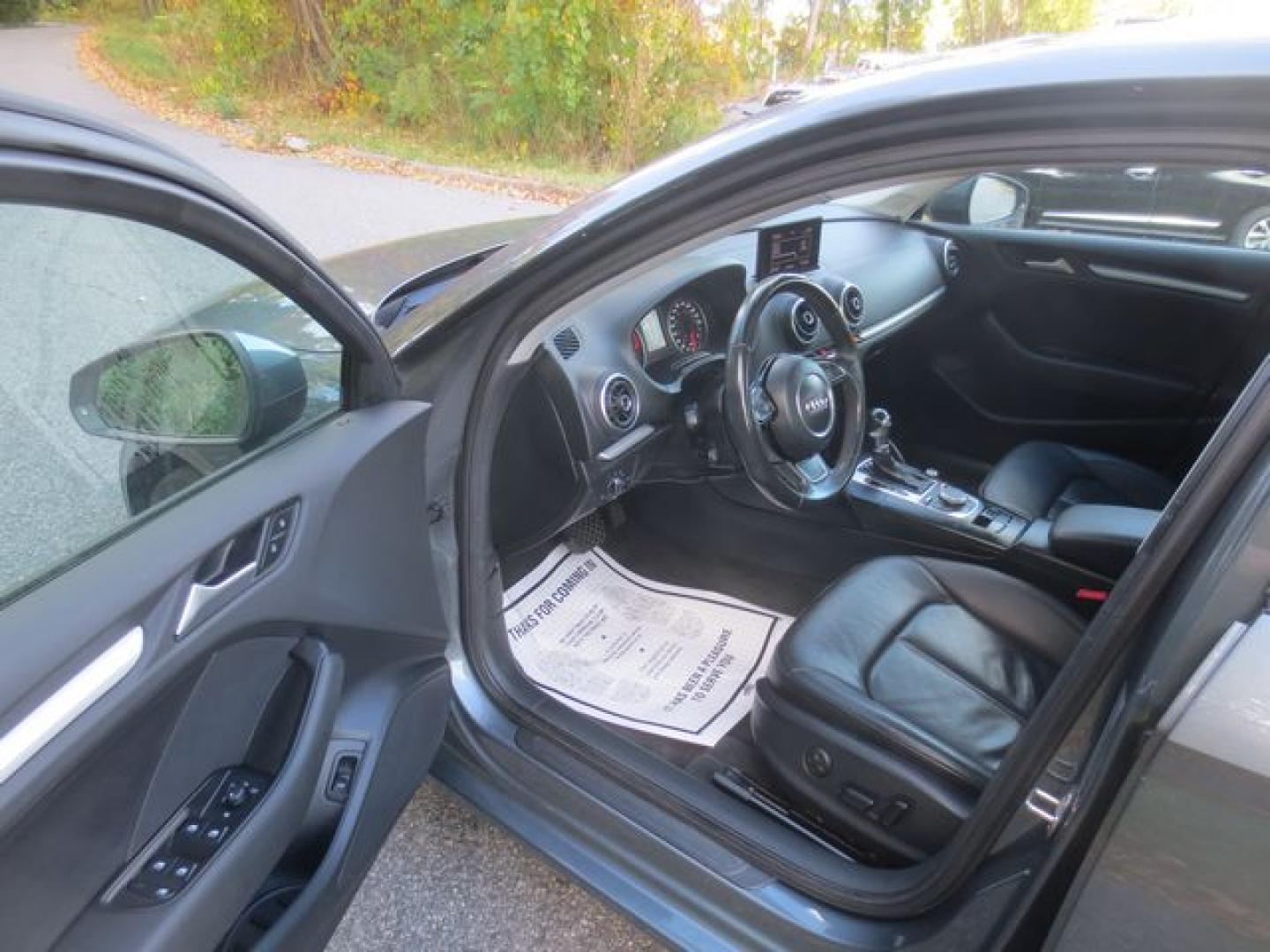 2015 Gray /Black Audi A3 1.8T Premium FWD S tronic (WAUACGFF9F1) with an 1.8L L4 DOHC 16V engine, 6-Speed Automatic transmission, located at 270 US Route 6, Mahopac, NY, 10541, (845) 621-0895, 41.349022, -73.755280 - Photo#6