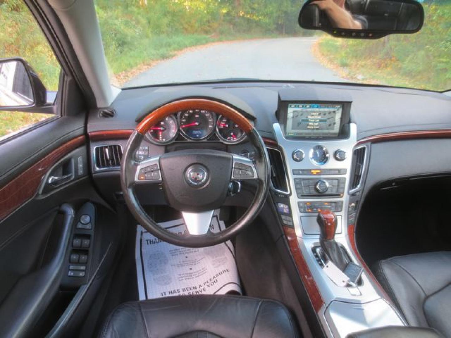 2009 Black /Black Cadillac CTS 3.6L SIDI AWD (1G6DT57V290) with an 3.6L V6 DOHC 24V engine, 5-Speed Automatic transmission, located at 270 US Route 6, Mahopac, NY, 10541, (845) 621-0895, 41.349022, -73.755280 - Photo#7