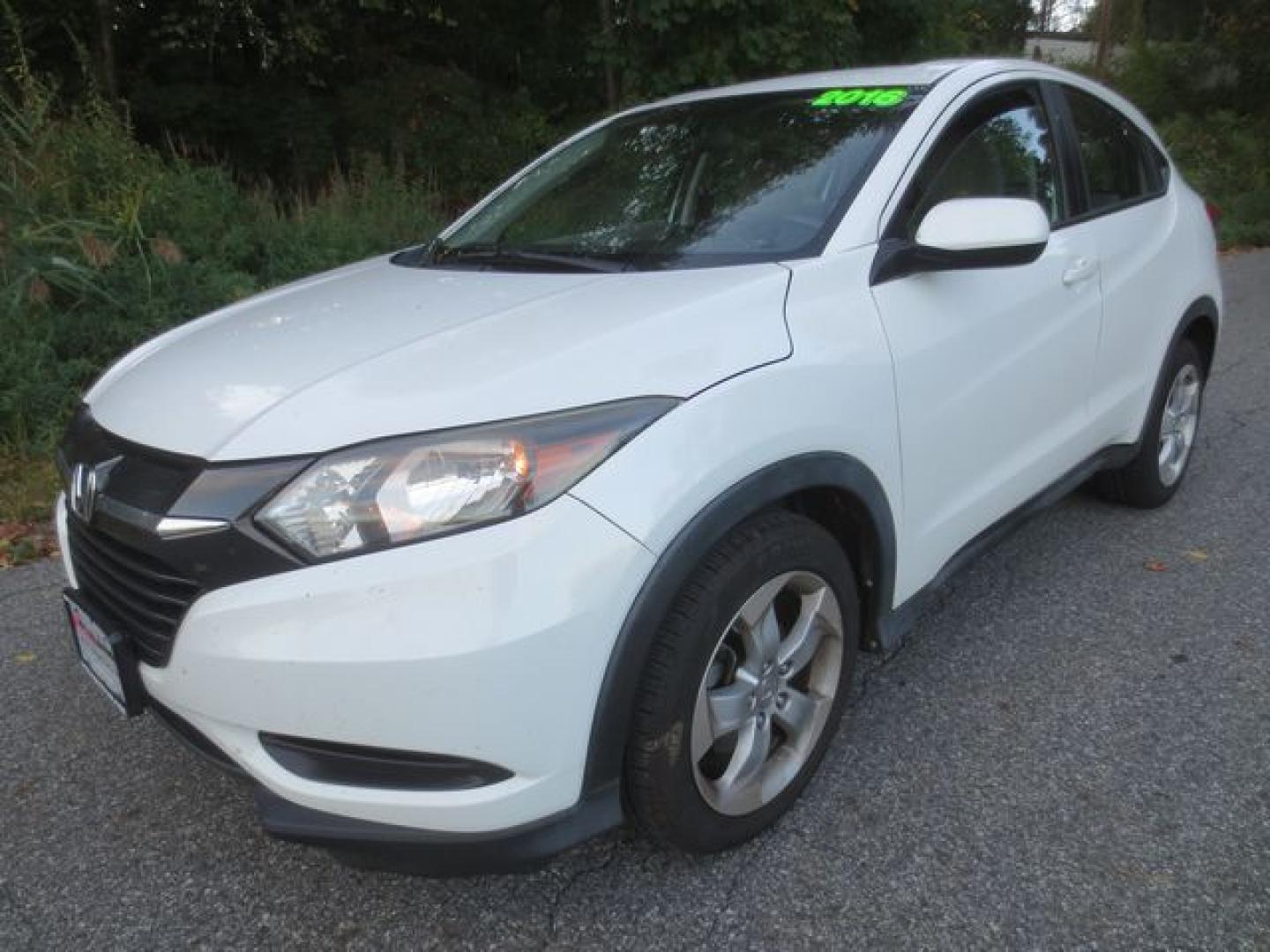 2016 White /Gray Honda HR-V LX (3CZRU6H36GM) with an 1.8L L4 DOHC 16V engine, 5-Speed Automatic transmission, located at 270 US Route 6, Mahopac, NY, 10541, (845) 621-0895, 41.349022, -73.755280 - Photo#0