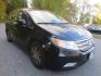 2012 Black /Gray Honda Odyssey EX-L (5FNRL5H64CB) with an 3.5L V6 SOHC 24V engine, 5-Speed Automatic transmission, located at 270 US Route 6, Mahopac, NY, 10541, (845) 621-0895, 41.349022, -73.755280 - Photo#1