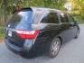 2012 Black /Gray Honda Odyssey EX-L (5FNRL5H64CB) with an 3.5L V6 SOHC 24V engine, 5-Speed Automatic transmission, located at 270 US Route 6, Mahopac, NY, 10541, (845) 621-0895, 41.349022, -73.755280 - Photo#3