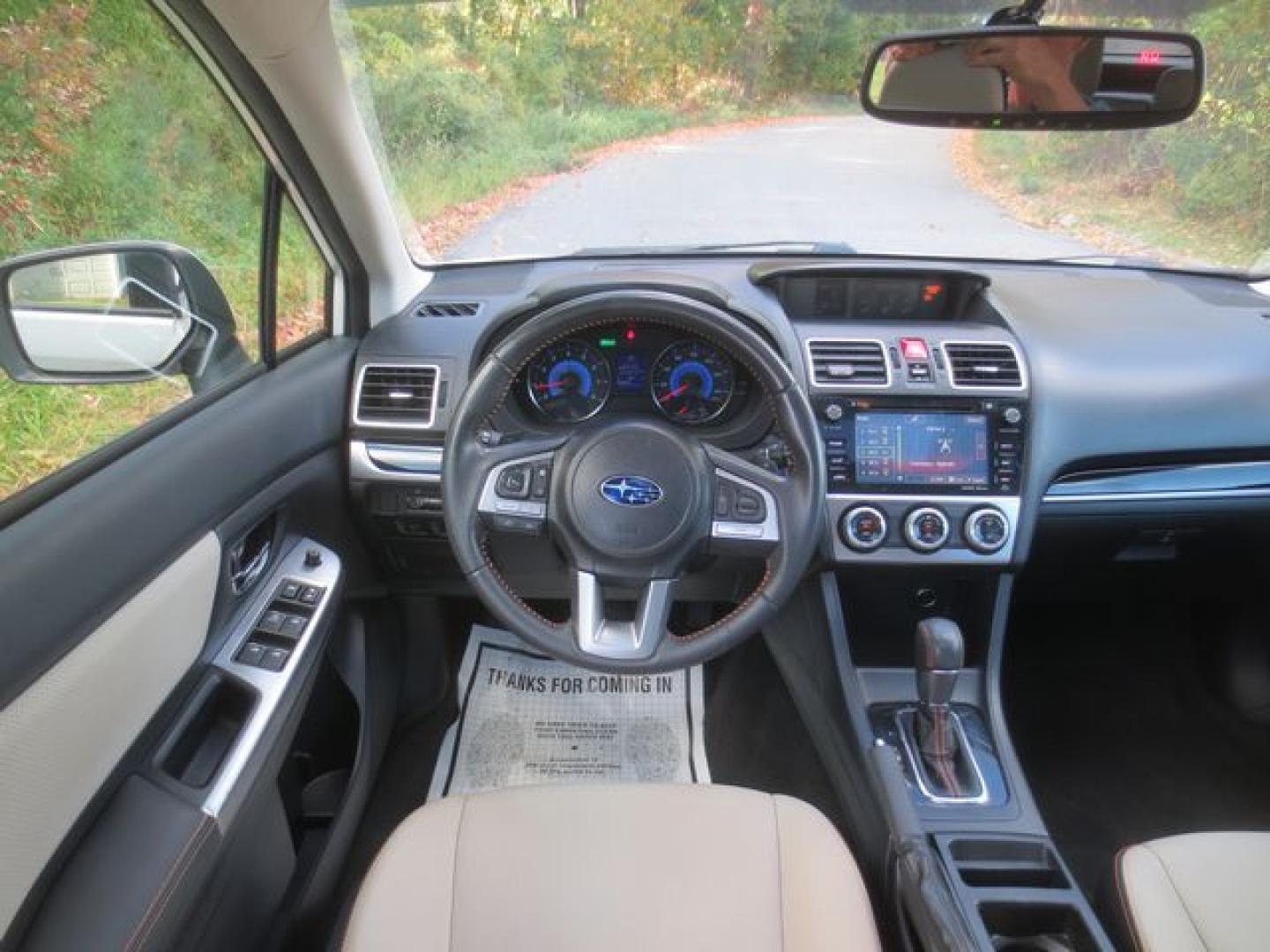 2016 White /Beige Subaru XV Crosstrek Hybrid Touring (JF2GPBLC7GH) with an 2.0L L4 DOHC 16V HYBRID engine, Automatic transmission, located at 270 US Route 6, Mahopac, NY, 10541, (845) 621-0895, 41.349022, -73.755280 - Photo#8