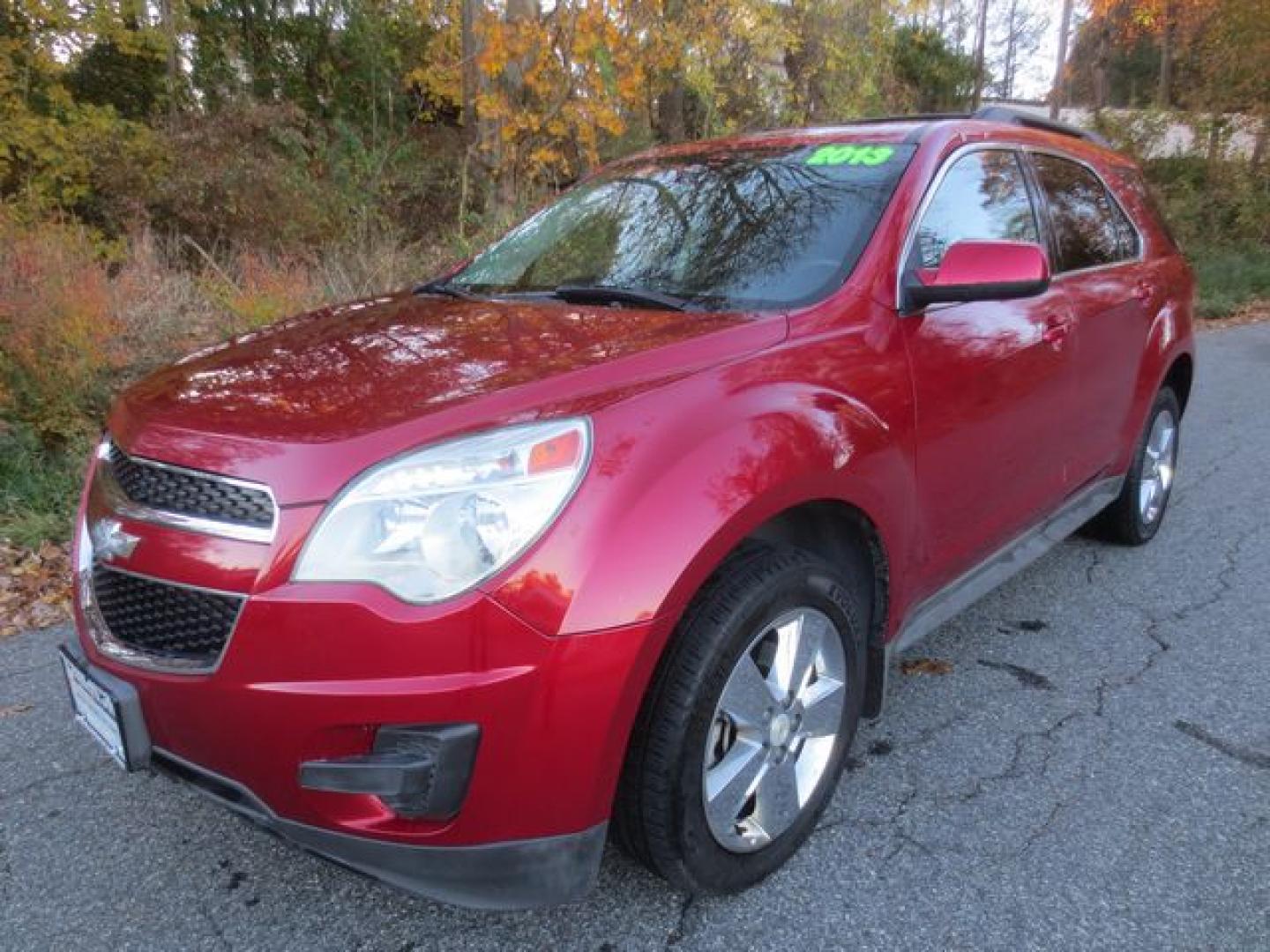 2013 Red /Black Chevrolet Equinox 1LT AWD (2GNFLEEK0D6) with an 2.4L L4 DOHC 16V engine, 6-Speed Automatic transmission, located at 270 US Route 6, Mahopac, NY, 10541, (845) 621-0895, 41.349022, -73.755280 - Photo#0