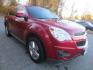 2013 Red /Black Chevrolet Equinox 1LT AWD (2GNFLEEK0D6) with an 2.4L L4 DOHC 16V engine, 6-Speed Automatic transmission, located at 270 US Route 6, Mahopac, NY, 10541, (845) 621-0895, 41.349022, -73.755280 - Photo#1