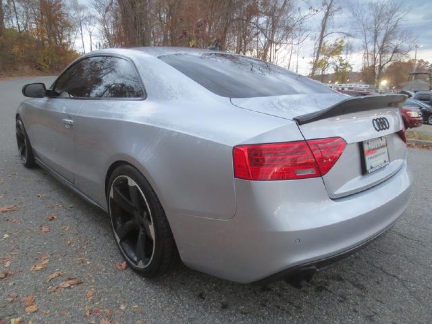 2015 Gray /Black Audi A5 Premium Plus quattro S-LINE (WAUMFAFR5FA) with an 2.0L L4 DOHC 16V TURBO engine, 8-Speed Automatic transmission, located at 270 US Route 6, Mahopac, NY, 10541, (845) 621-0895, 41.349022, -73.755280 - Photo#4