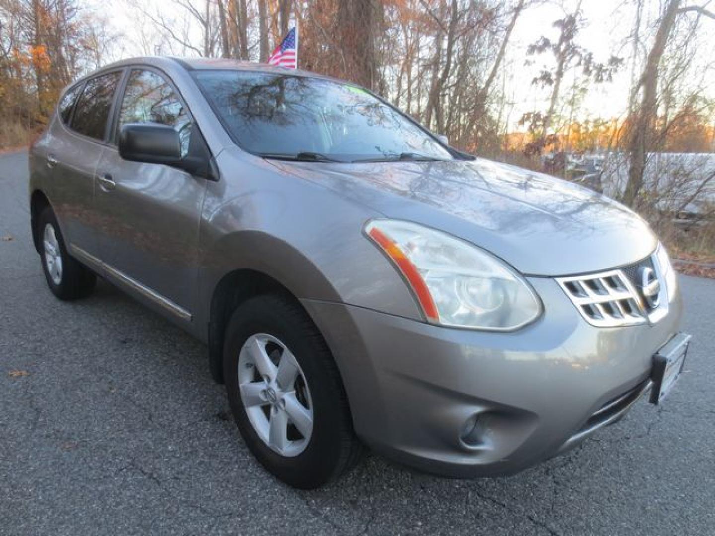 2012 Gray /Black Nissan Rogue S (JN8AS5MV1CW) with an 2.5L L4 DOHC 16V engine, Automatic transmission, located at 270 US Route 6, Mahopac, NY, 10541, (845) 621-0895, 41.349022, -73.755280 - Photo#1