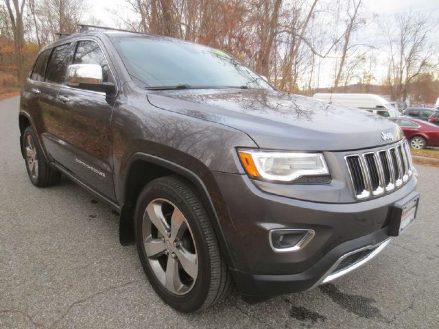 2016 Gray /Black Jeep Grand Cherokee Limited (1C4RJFBG7GC) with an 3.6L V6 DOHC 24V engine, Automatic 8 Speed transmission, located at 270 US Route 6, Mahopac, NY, 10541, (845) 621-0895, 41.349022, -73.755280 - Photo#1