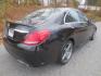 2016 Black /Black Mercedes-Benz C-Class (55SWF4KB3GU) with an 2.0L L4 DOHC 16V TURBO engine, Automatic 7 Speed transmission, located at 270 US Route 6, Mahopac, NY, 10541, (845) 621-0895, 41.349022, -73.755280 - Photo#3