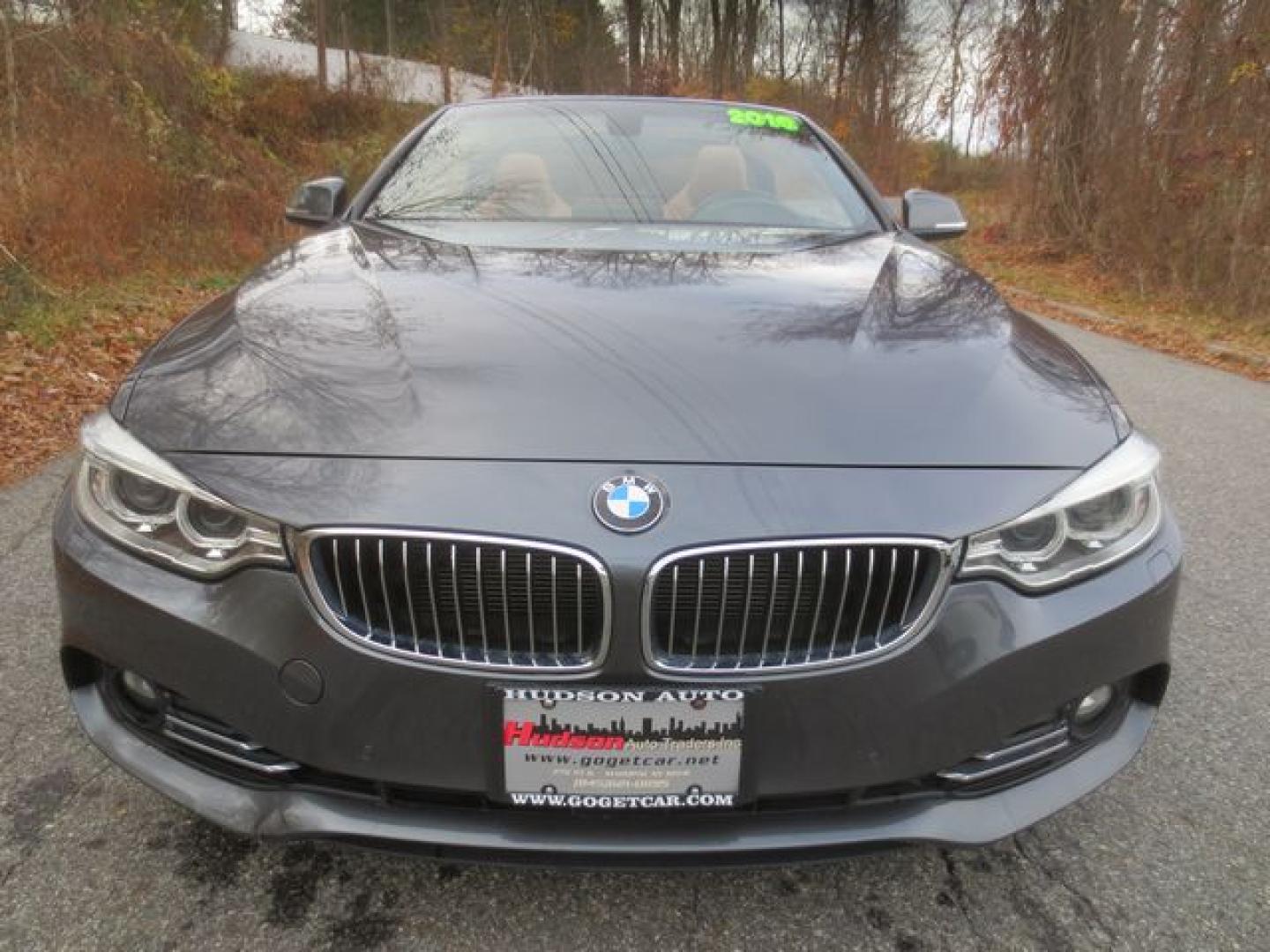 2016 Gray /Saddle BMW 4-Series LUXURY (WBA3V7C51G5) with an 2.0L L4 DOHC 16V TURBO engine, 8A transmission, located at 270 US Route 6, Mahopac, NY, 10541, (845) 621-0895, 41.349022, -73.755280 - Photo#3