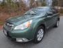 2011 Green /Tan Subaru Outback 2.5I Premium (4S4BRBCC3B3) with an 2.5L H4 DOHC 16V engine, Automatic transmission, located at 270 US Route 6, Mahopac, NY, 10541, (845) 621-0895, 41.349022, -73.755280 - Photo#0