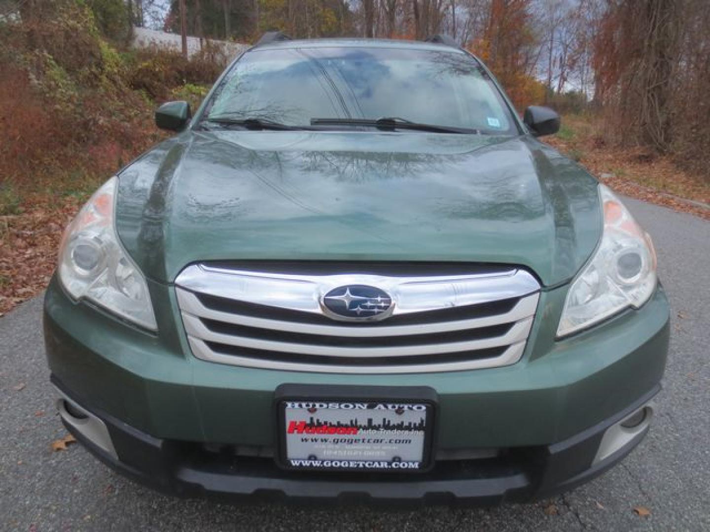 2011 Green /Tan Subaru Outback 2.5I Premium (4S4BRBCC3B3) with an 2.5L H4 DOHC 16V engine, Automatic transmission, located at 270 US Route 6, Mahopac, NY, 10541, (845) 621-0895, 41.349022, -73.755280 - Photo#2