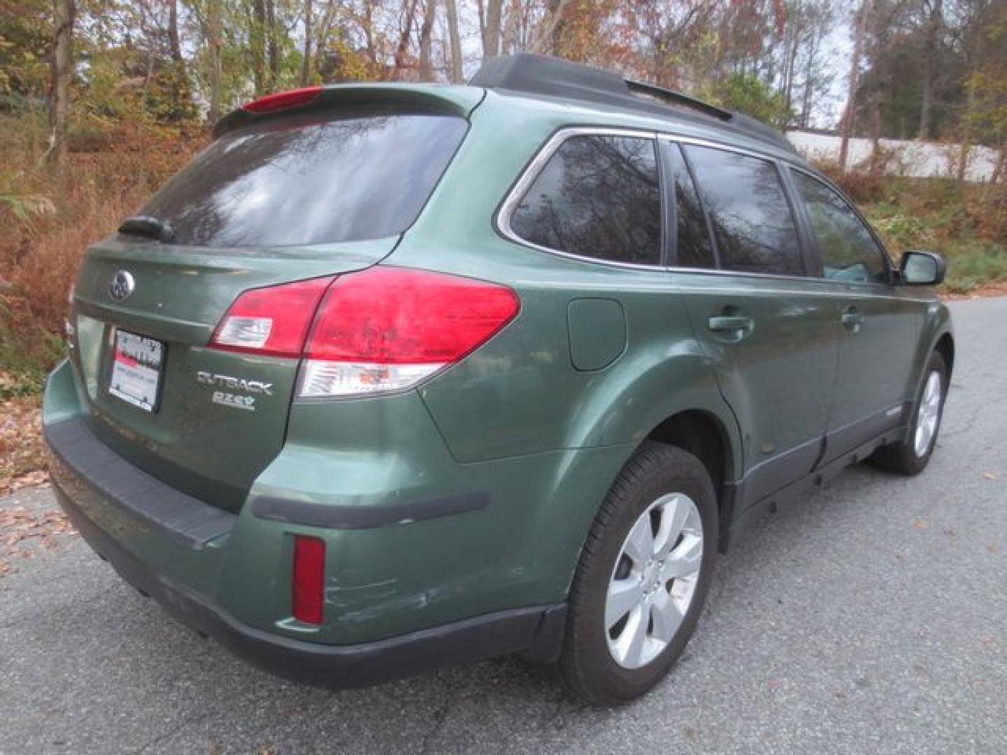 2011 Green /Tan Subaru Outback 2.5I Premium (4S4BRBCC3B3) with an 2.5L H4 DOHC 16V engine, Automatic transmission, located at 270 US Route 6, Mahopac, NY, 10541, (845) 621-0895, 41.349022, -73.755280 - Photo#3