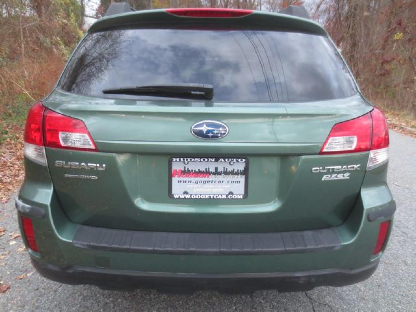 2011 Green /Tan Subaru Outback 2.5I Premium (4S4BRBCC3B3) with an 2.5L H4 DOHC 16V engine, Automatic transmission, located at 270 US Route 6, Mahopac, NY, 10541, (845) 621-0895, 41.349022, -73.755280 - Photo#4